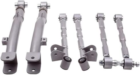 Rear Full Adjustable Lateral Link Trailing Arm 6 Link Kit Compatible With Impreza WRX STi GDA 02 07 in Saudi Arabia