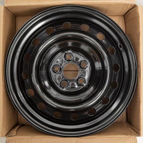 16 Inch New16x6.5" Steel Wheel Rim for Toyota Corolla 2009-2019, 1 Black Replacement Rim in Saudi Arabia