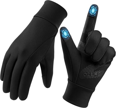 OZERO Winter Gloves for Men Women - Touchscreen Windproof Gloves for Cold Weather Snow Gloves Liner Thermal Warm in Saudi Arabia