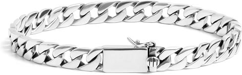 RONATELLI 925 Sterling Silver Classic Bracelet for Men Cana in Saudi Arabia