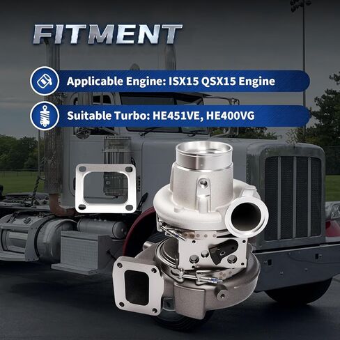 2882111 Engine TurboCharger Compatible with ISX15 QSX15 Engine HE451VE HE400VG Turbo in Kuwait
