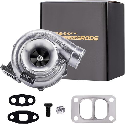 شاحن توربيني maxpeedingrods T70 Turbo لمحركات 2.0L-3.0L T3 Flange، لـ Acura Integra NSX TSX، لشاحن دودج كاليبر تشالنجر نيون، لهوندا أكورد سيفيك CRX، سلسلة VL الأساسية in Saudi Arabia