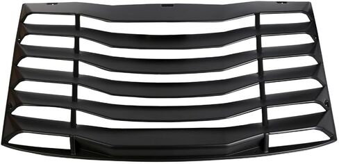 Rear Window Louver Sun Shade Cover Matte Black for Chevy Camaro 2016-2023 in Saudi Arabia