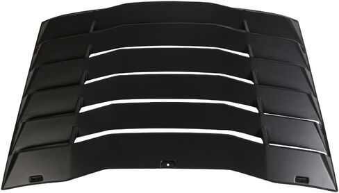 Rear Window Louver Sun Shade Cover Matte Black for Chevy Camaro 2016-2023 in Saudi Arabia