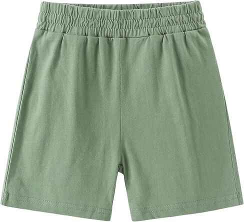 AMIYAN Toddler Boy Cotton Pull On Short Elastic Waistband Boys Summer Active Shorts 1-6Y in Saudi Arabia