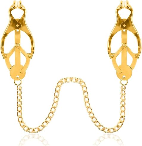 Body Clamps with Chain Stainless Steel Body Clip Body Clip Stainless Non-Piercing Chain Non-Faux Piercing Body Jewelry Clip for Women Men in Saudi Arabia