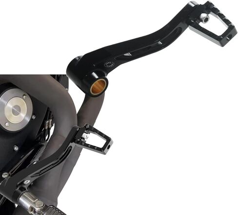 أذرع تحويل الفرامل الذهبية CNC للتحكم في القدم تناسب Harley Davidson 2014-21 Sportster مع أدوات تحكم متوسطة، XL 1200CX، XL 1200NS، XL833N، XL 883R، XL883L (ذهبي) in Kuwait