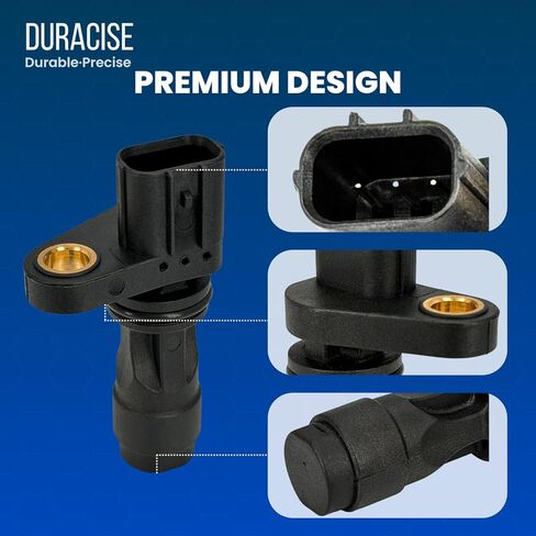 مستشعر موضع العمود المرفقي للمحرك من DURACISE متوافق مع 2002-2011 Honda Civic، 2002-2009 CR-V و2002-2006 Acura RSX، 2007-2011 CSX | 1.3 لتر 2.0 لتر 2.4 لتر | تصنيع المعدات الأصلية #37500-PNA-003، 37500-PNB-003 in Kuwait