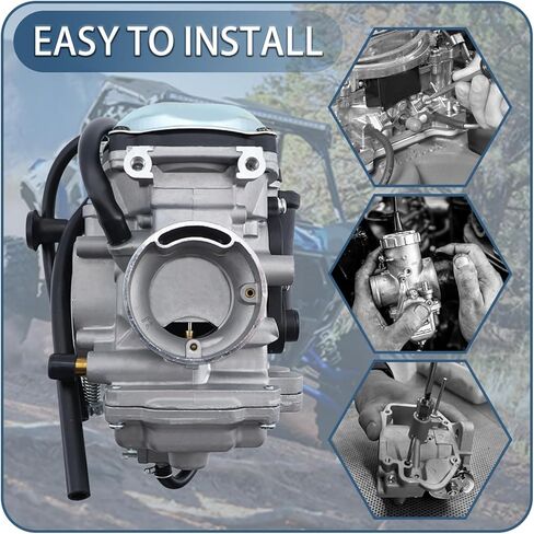 YFM250 المكربن ​​استبدال #4XE-14140-13-00 ل 1999 2000 2001 2002 2003 2004 ياماها الدب المقتفي 250 Yfm250X Yfm250XL 2WD ATV Carb in Kuwait