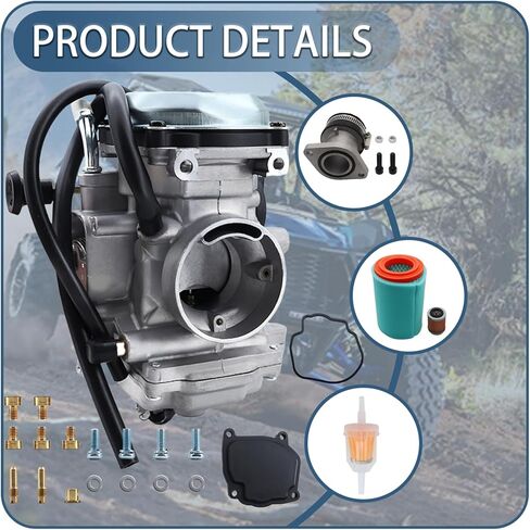 YFM250 المكربن ​​استبدال #4XE-14140-13-00 ل 1999 2000 2001 2002 2003 2004 ياماها الدب المقتفي 250 Yfm250X Yfm250XL 2WD ATV Carb in Kuwait