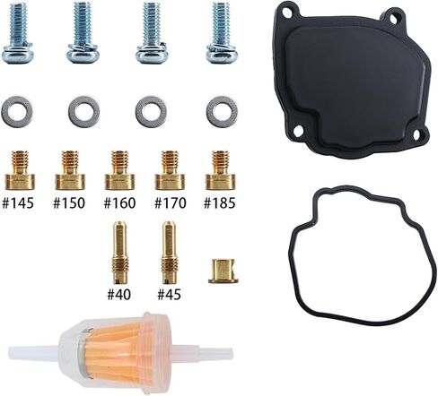 YFM250 المكربن ​​استبدال #4XE-14140-13-00 ل 1999 2000 2001 2002 2003 2004 ياماها الدب المقتفي 250 Yfm250X Yfm250XL 2WD ATV Carb in Kuwait