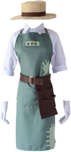 Game Cosplay Costumes Gardener Emma Woods Uniforms Halloween Carnival Party in Saudi Arabia