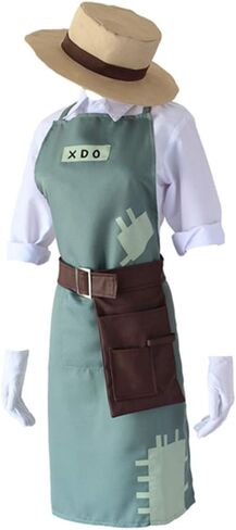 Game Cosplay Costumes Gardener Emma Woods Uniforms Halloween Carnival Party in Saudi Arabia