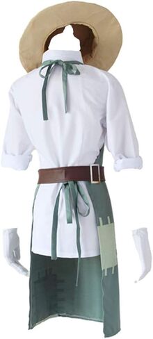 Game Cosplay Costumes Gardener Emma Woods Uniforms Halloween Carnival Party in Saudi Arabia