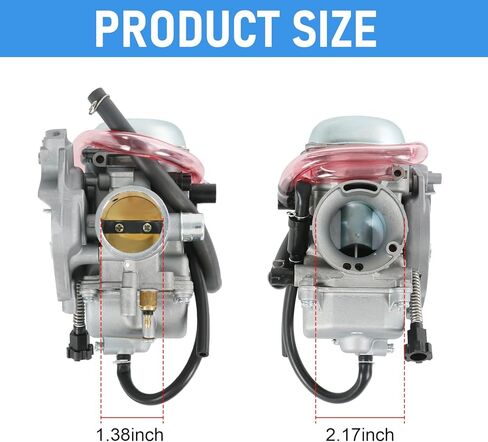 استبدال المكربن ​​لـ Kawasaki Prairie 360 ​​KVF360 4X4 2003-2013، استبدال 15003-1686، 15004-0041، يشمل فلتر الهواء، فلتر الزيت in Kuwait