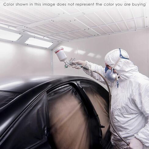 Restoration Shop - Jet Black (Gloss) Acrylic Lacquer Auto Paint - Complete Gallon Paint Kit with Slow Dry Thinner - Professional Gloss Automotive, Car, Truck, Guitar, Furniture Refinish Coating in Saudi Arabia