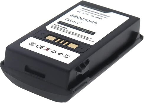 (10pcs) 6800mAh Replacement Battery for Zeb'ra MC3200 MC3300 MC3400 Series Scanner, Compatible with BTRY-MC32-01-01 BTRY-MC32-52MA-01 82-000012-01 in Saudi Arabia