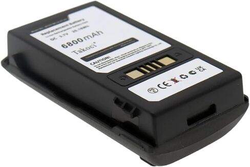 (10pcs) 6800mAh Replacement Battery for Zeb'ra MC3200 MC3300 MC3400 Series Scanner, Compatible with BTRY-MC32-01-01 BTRY-MC32-52MA-01 82-000012-01 in Saudi Arabia