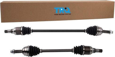 TRQ Front CV Axle Shaft Assembly Set Driver & Passenger Side Compatible with 2014-2024 Mitsubishi Mirage 2017-2024 Mirage G4 in Saudi Arabia