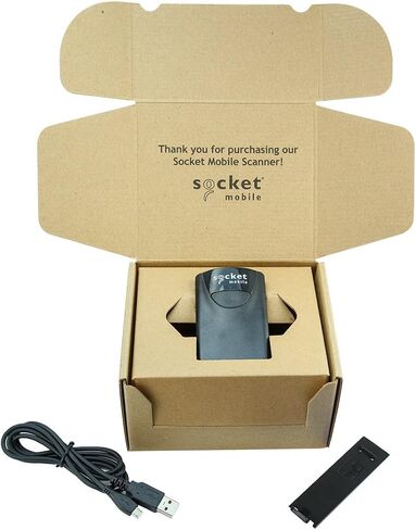 SOCKET S800, 1D Barcode Scanner, Black (Renewed) in Saudi Arabia
