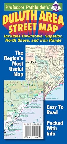 Duluth Area Street Map: Includes Downtown, Superior, North Shore, and Iron Range in Saudi Arabia