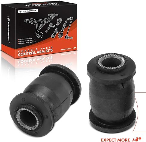 A-Premium 2 × مجموعة جلبة ذراع التحكم السفلية الأمامية للأمام، متوافقة مع Toyota RAV4 2001-2005، Corolla 2003-2019، Matrix 2003-2014، Corolla iM 2018 & Pontiac Vibe 2003-2010 in Kuwait
