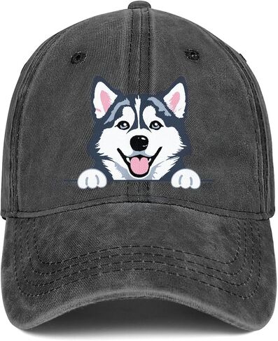 Dog Gifts Dogs Baseball Cap Printed Cute Doggie Adjustable Denim Hats Dog Lover Gifts for Women Men in Saudi Arabia