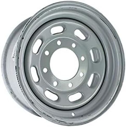عجلة فولاذية - فضية - 16 × 7 بوصة - متوافقة مع 1999-2005 Ford F250 Super Duty in Saudi Arabia