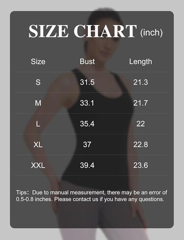 HOPLYNN 1/4 Pack Women's Racerback Workout Tank Top Crop Athletic Running Gym Yoga Active Sports Tops Shirts for Women in Saudi Arabia