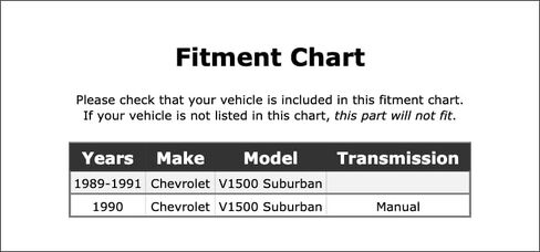 Diverter Valve Harness Connector Compatible With Chevrolet V1500 Suburban Manual Transmission 1991 1990 1989 P-3893250 in Saudi Arabia