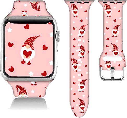 Compatible with St Patricks Day Happy Easter Watch Bands for Women Men 38/40/41/42/44/45/46/49mm, Silicone Sport Replacement Wristband Strap for IWatch Series 11 10 9 Ultra 8 7 6 5 4 3 2 1 SE in Kuwait