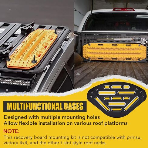 طقم تثبيت لوحة الجر مع قفل، حامل لوحة الاسترداد القابلة للتثبيت بنفسك، دعامة عالمية لمسارات الجر على السطح in Kuwait