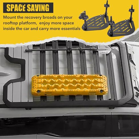 طقم تثبيت لوحة الجر مع قفل، حامل لوحة الاسترداد القابلة للتثبيت بنفسك، دعامة عالمية لمسارات الجر على السطح in Kuwait