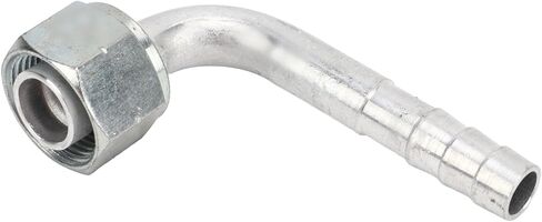 Car AC Aluminum Connector Pipe 20PCs Universal 90 Degree Angled Joint Durable Rustproof Direct Replacement for Cars Trucks Engineering Vehicles Air Conditioning Retrofit in Saudi Arabia