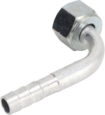 Car AC Aluminum Connector Pipe 20PCs Universal 90 Degree Angled Joint Durable Rustproof Direct Replacement for Cars Trucks Engineering Vehicles Air Conditioning Retrofit in Saudi Arabia