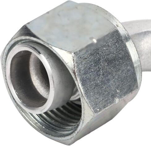 Car AC Aluminum Connector Pipe 20PCs Universal 90 Degree Angled Joint Durable Rustproof Direct Replacement for Cars Trucks Engineering Vehicles Air Conditioning Retrofit in Saudi Arabia