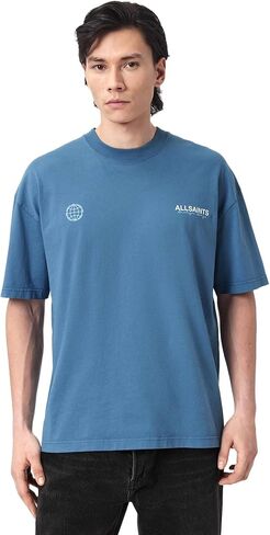 Allsaints Men's Emblem Ss Crew in Saudi Arabia