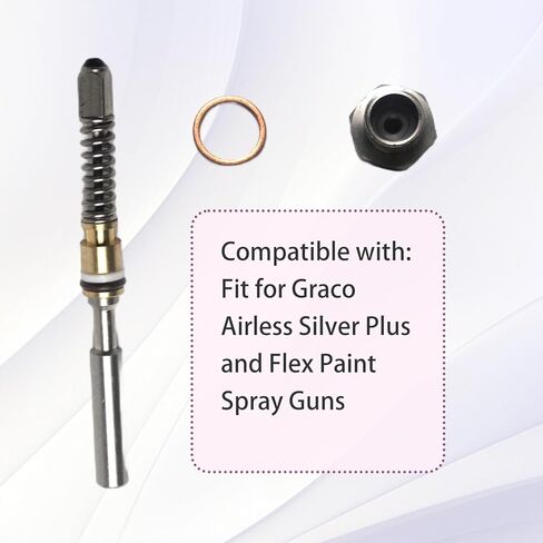 طقم إصلاح متوافق مع مسدسات رش الطلاء Graco Airless Silver Plus وFlex، استبدل 235474 235-474 in Kuwait