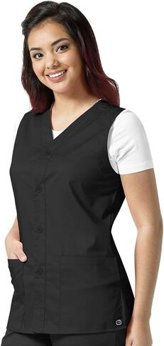 WonderWork WonderWink Unisex Vest' (XX-Large, Black) in Saudi Arabia