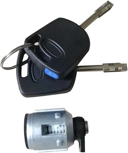 Fuel Door Lock Cylinder Turn Key Kit with 2 Key Compatible with Ford Transit Connect 4 Door 2.0L 2010 2011 2012 2013 2S6Z-5828624-A 2S6Z5828624A in Saudi Arabia