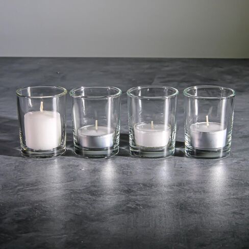 Set of 72 Premium Clear Eastland Glass Votive Candle Holders in Saudi Arabia
