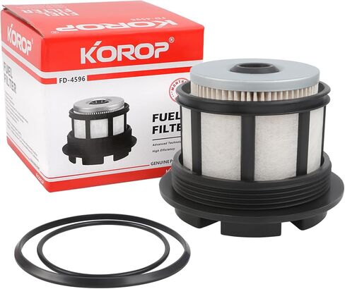 فلتر وقود الديزل FD4596 7.3L متوافق مع 1999-2003 Ford Powerstroke 7.3L Super Duty F250، F350، F450، F550 | يستبدل FD-4596؛ F81Z9N184AA؛ 33518؛ PF7698 in Kuwait