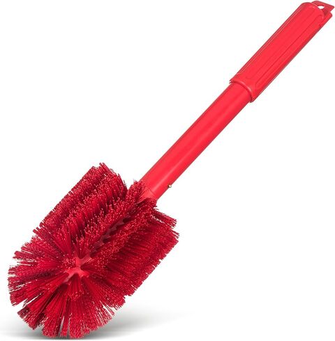SPARTA Industrial Tank Brush Pipe Brush, Drain Brush with Handle for Commercial Kitchens, Polyester, 16 Inches, Red in Saudi Arabia
