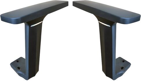 2X Furniture Office Chair Armrests Upright Brackets High Strength 27 Cmx6 cm Arm Rests Gaming Chair Arms for Home Mesh Chairs in Saudi Arabia