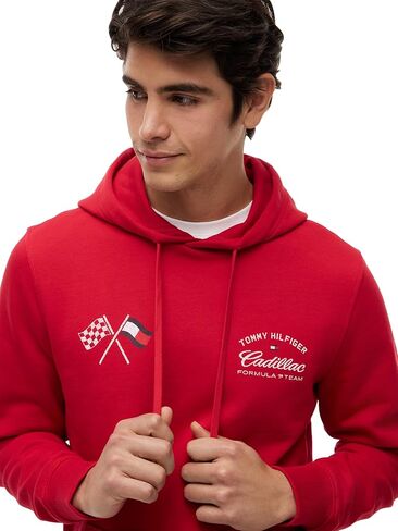 Tommy Hilfiger Formula 1 mens Tommy X Cadillac F1® Team Speed Hoodie in Saudi Arabia