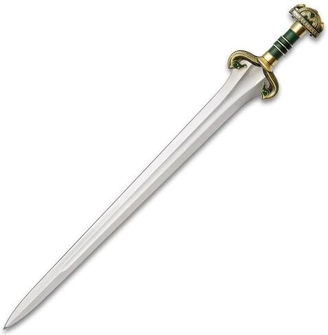 UNITED CUTLERY Lord of The Rings Théodred Sword with Wall Display | Officially Licensed Collectible | Accurate Replica | for LOTR Collectors and Enthusiasts | Overall Length 36 1/2" in Saudi Arabia