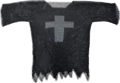 Armory Replicas™ - Premium Haubergeon Chainmail Armor Long Shirt - Authentic Medieval Style for Reenactments in Saudi Arabia