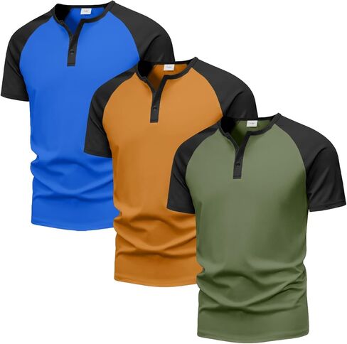 مجموعة من 3 قمصان للأولاد بأكمام قصيرة من PureChapter، مجموعة تي شيرتات كاجوال ذات ألوان متعددة in Kuwait