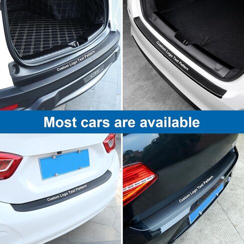 لسيارة هوندا بايلوت 2025 واقي المصد الخلفي | طبقة من ألياف الكربون مضادة للخدش | سهل التركيب ولا يوجد واقي من الفقاعات | حماية للشفاه في صندوق السيارة (أسود مطفي) in Kuwait