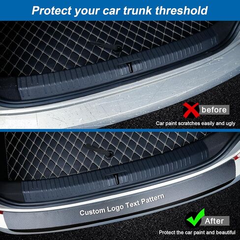 لسيارة هوندا بايلوت 2025 واقي المصد الخلفي | طبقة من ألياف الكربون مضادة للخدش | سهل التركيب ولا يوجد واقي من الفقاعات | حماية للشفاه في صندوق السيارة (أسود مطفي) in Kuwait